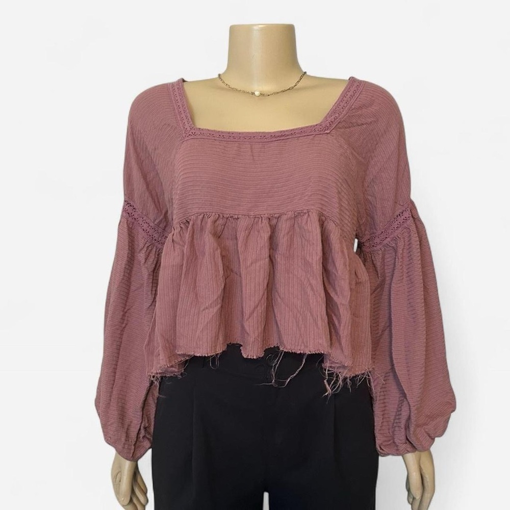 Urban Outfitters Mauve Blouse - Picture 2 of 5
